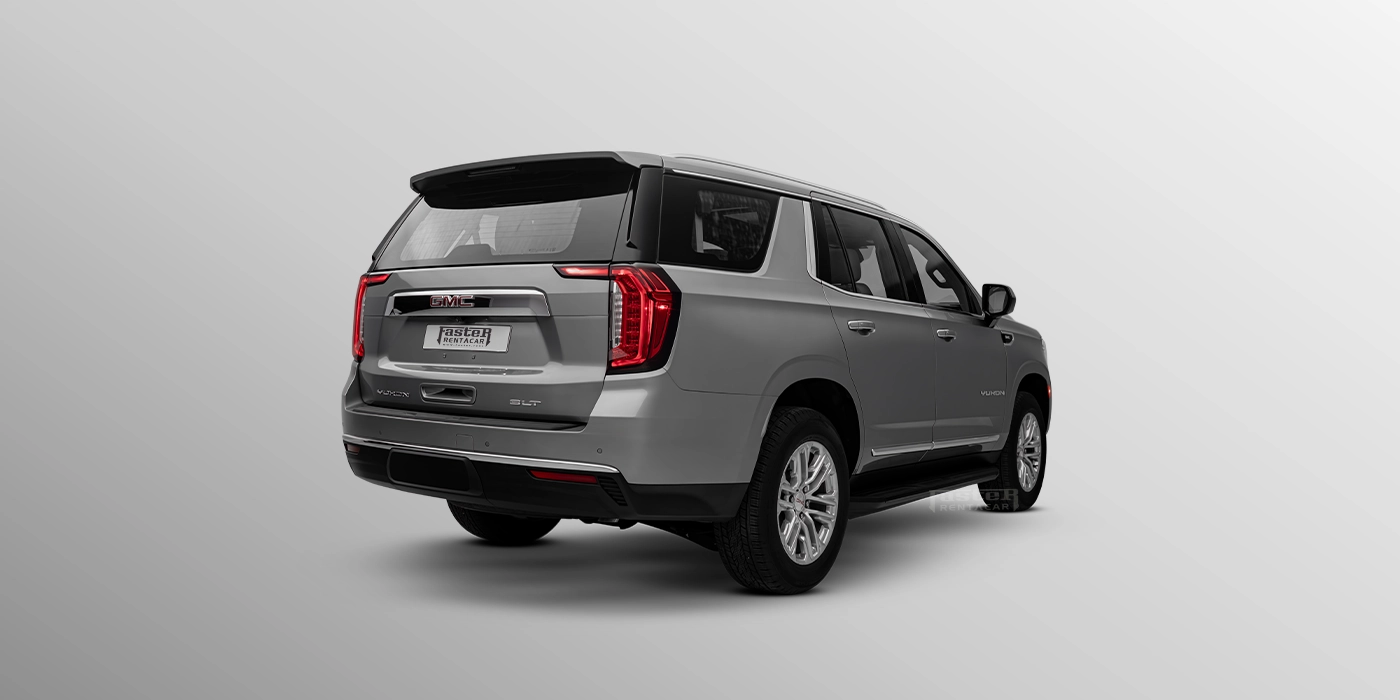 GMC YUKON Exterior Back Side View